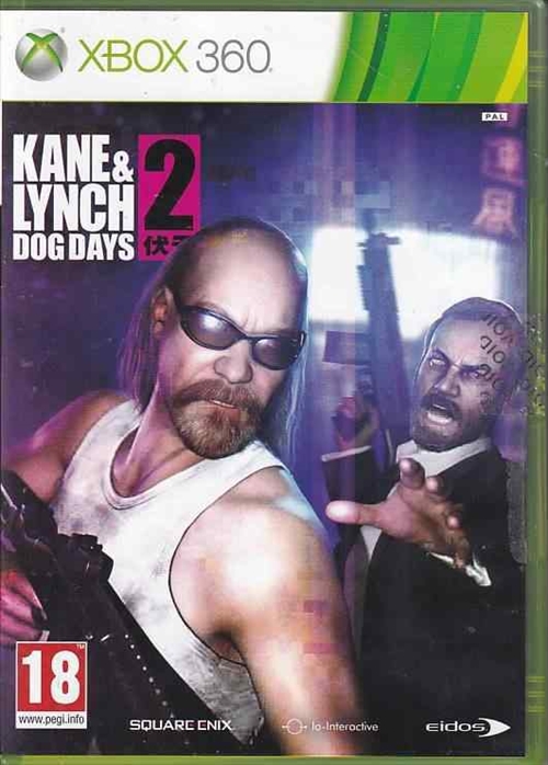 Kane and Lynch 2 Dog Days - XBOX 360 (B Grade) (Used) (Eng)